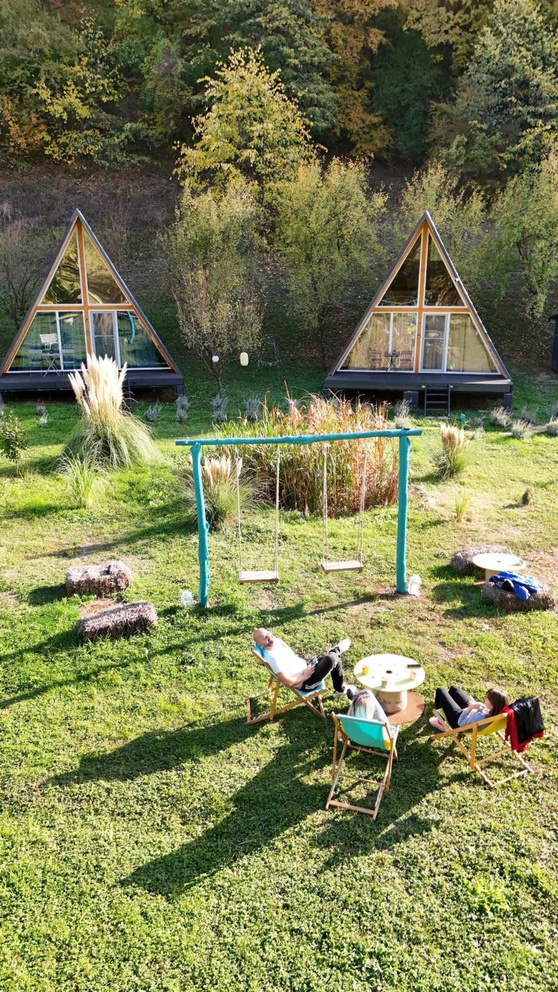 Cabane A-Frame Svinița Exterior foto