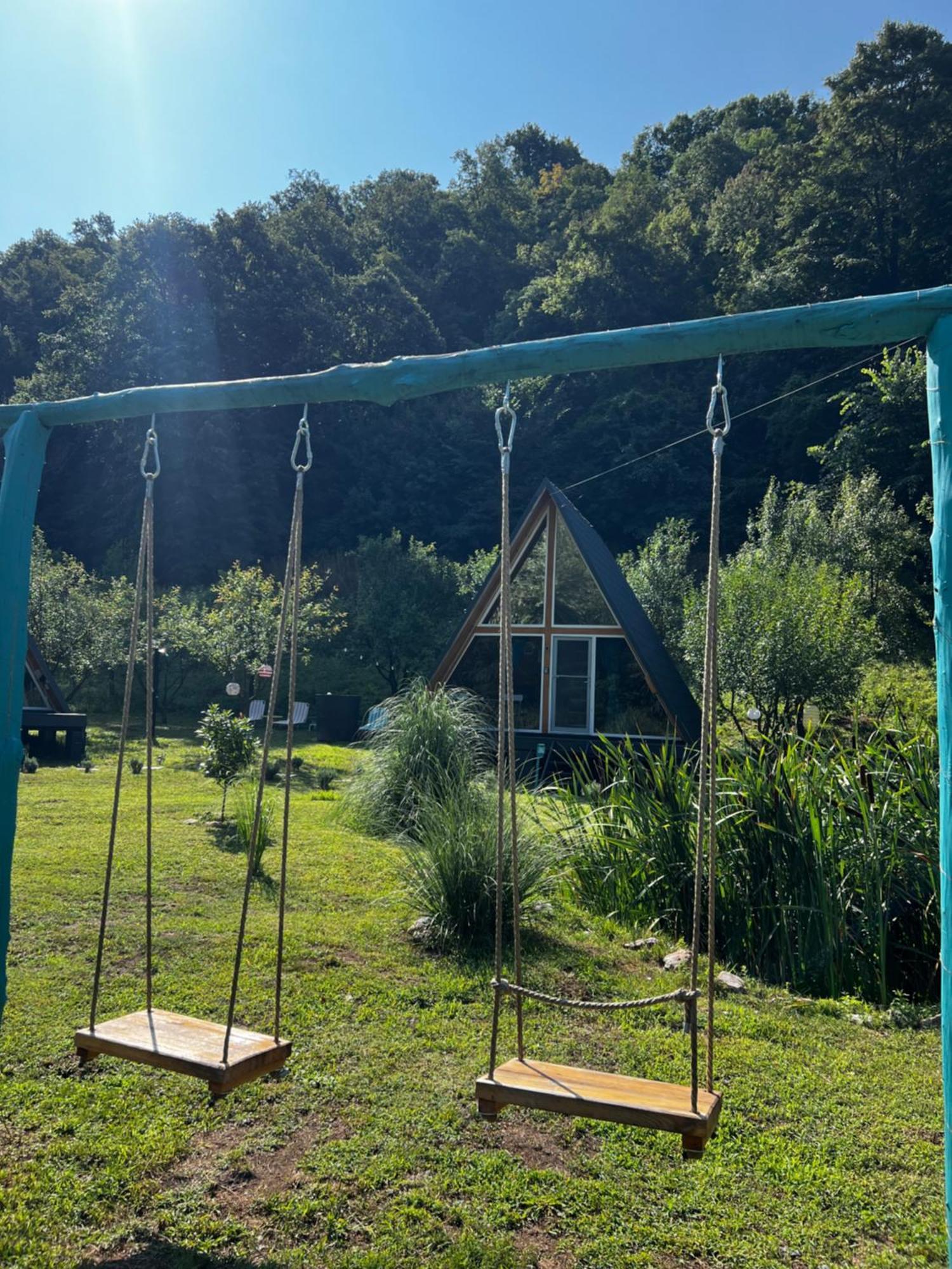 Cabane A-Frame Svinița Exterior foto