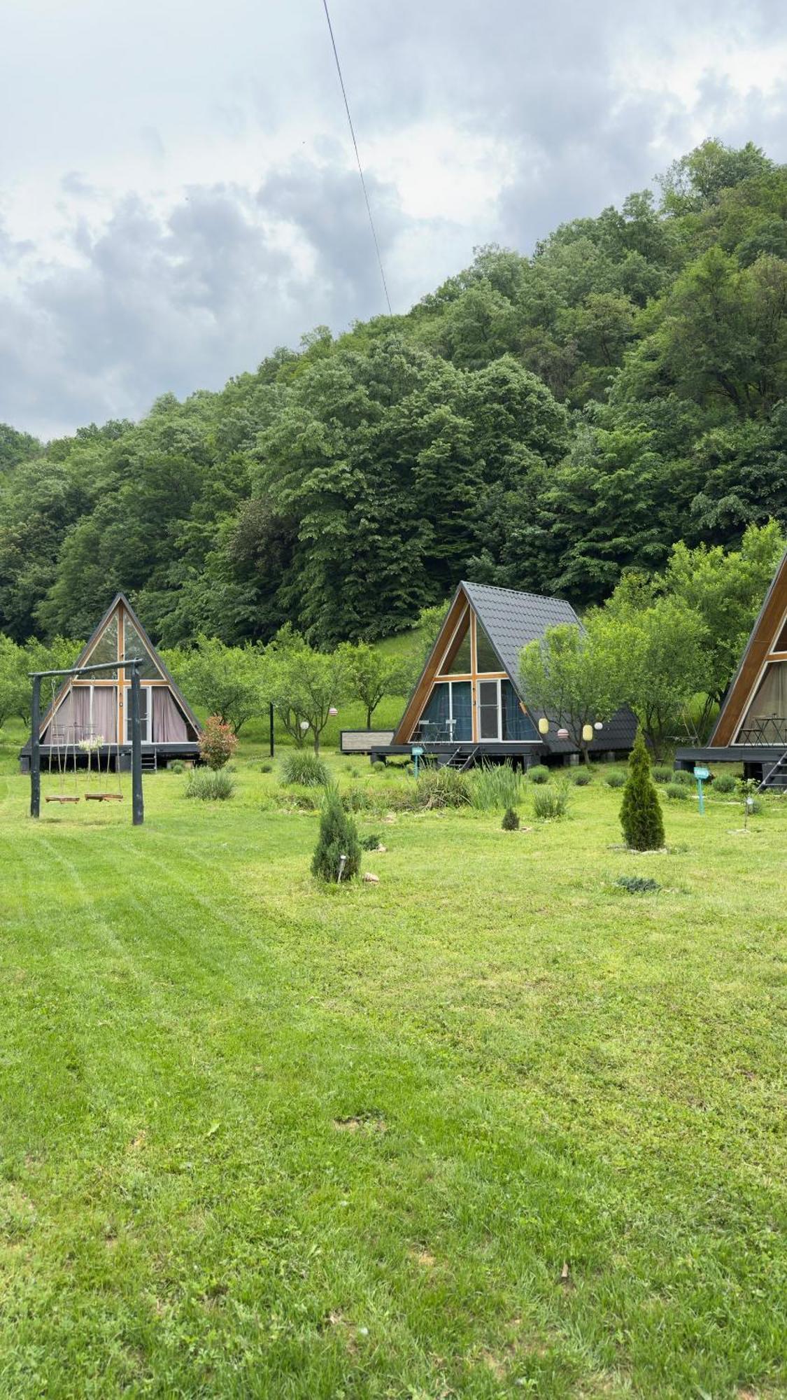 Cabane A-Frame Svinița Exterior foto